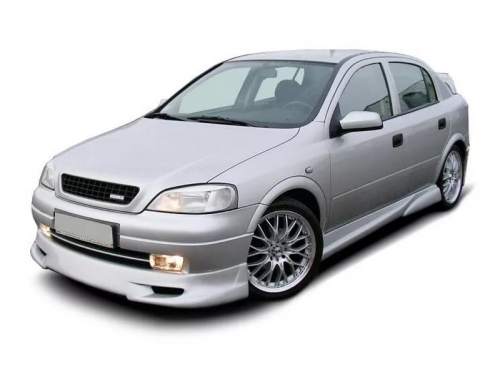 2D коврики EVA в салон и багажник на Opel Astra G седан (1998-2009)