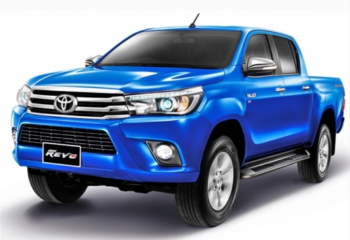 2D коврики EVA в салон и багажник на Toyota Hilux VIII (2015-н.в.)