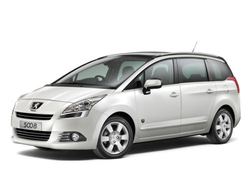 2D коврики EVA в салон и багажник на Peugeot 5008 II, 7 мест (2017-н.в.)