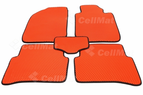 2D коврики EVA Toyota Corolla E90 седан, правый руль (1987-1991)