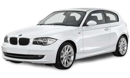 2D коврики EVA в салон и багажник  на BMW 1 E81 3d (2004-2011) 