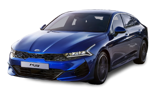 3D коврики EVA с бортами в салон на Kia K5 III (2019-н.в.)