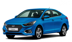 2D коврики EVA в салон и багажник на Hyundai Solaris II (2017-н.в.)