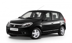 2D коврики EVA в салон и багажник на Renault Sandero I (2009-2014)