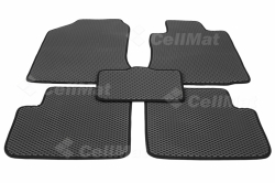 2D коврики EVA в салон и багажник на Toyota Corolla Fielder IX E120 FWD, правый руль (2000-2006)