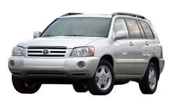 2D коврики EVA в салон на Toyota Highlander I рестайлинг (2003-2007)