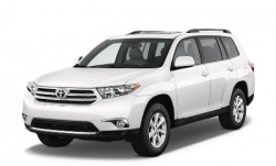 2D коврики EVA в салон на Toyota Highlander II гибрид (2007-2013)