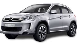 2D коврики EVA в салон на Citroen C4 Aircross (2012-2017)