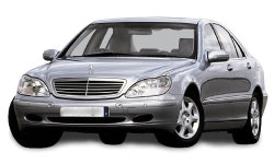 2D коврики EVA в салон на Mercedes-Benz S W220 Long 4WD (1998-2005)