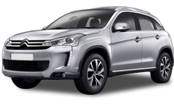 3D коврики EVA с бортами в салон на Citroen C4 Aircross (2012-2017)