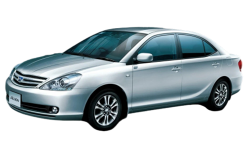 2D коврики EVA в салон и багажник на Toyota Allion I T240, правый руль (2001-2007)