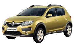 2D коврики EVA в салон и багажник на Renault Sandero Stepway II (2013-2018)