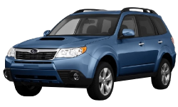 3D коврики EVA с бортами в салон на Subaru Forester III SH (2007-2013)